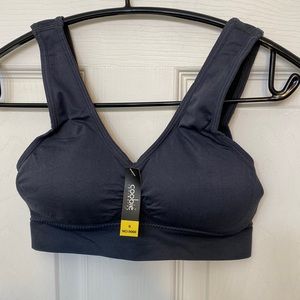 Coobie wireless bra, size S, dark gray.  NWT.